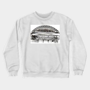 Black and white art Crewneck Sweatshirt